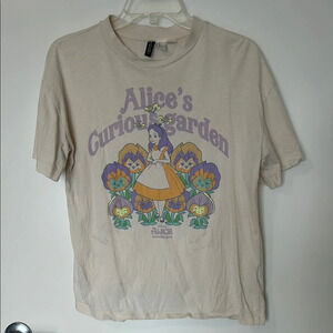 Alice's Curious Garden graphic T-Shirt